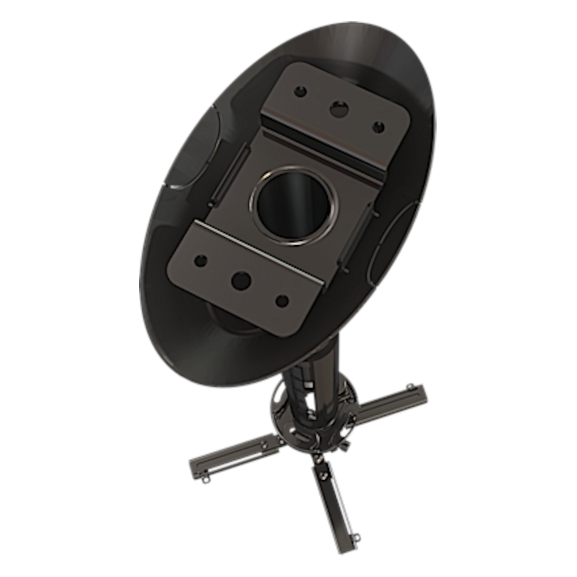Projector Ceiling Mount with Extension Bar and JR Universal Adapter (up to 50lbs)