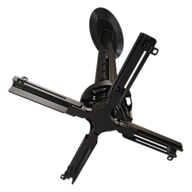 Projector Ceiling Mount with Extension Bar and JR Universal Adapter (up to 50lbs)