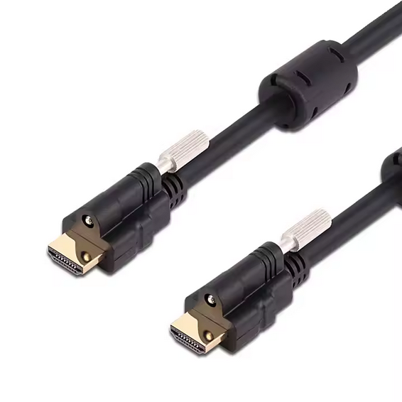 25 FT Locking HDMI 2.1 8K 60hz Cable for Golf Simulator Projectors