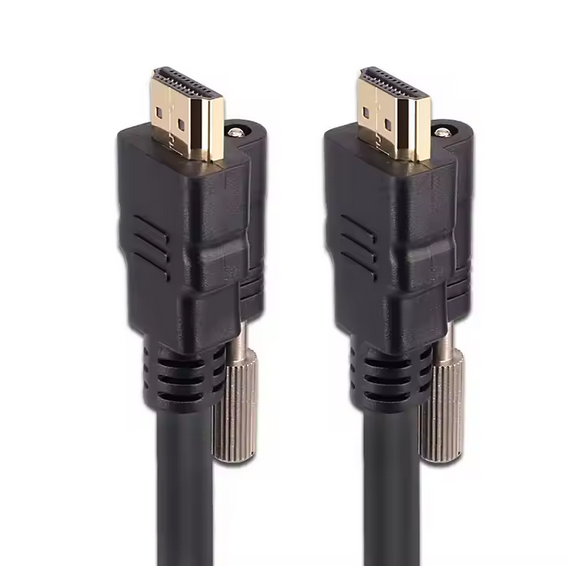 25 FT Locking HDMI 2.1 8K 60hz Cable for Golf Simulator Projectors