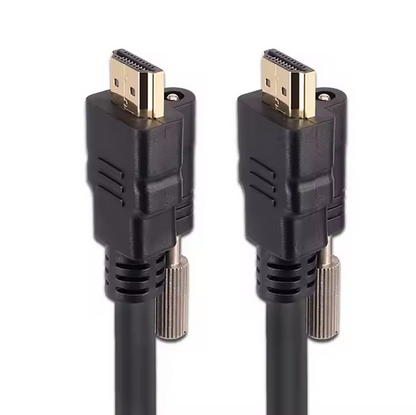 25 FT Locking HDMI 2.1 8K 60hz Cable for Golf Simulator Projectors