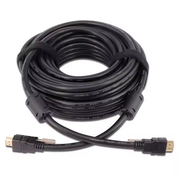 25 FT Locking HDMI 2.1 8K 60hz Cable for Golf Simulator Projectors
