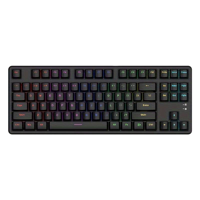 AJAZZ AK873 Wired Mechanical Gaming Keyboard, Full Key Hot Swappable