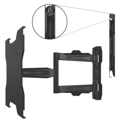 Thin Articulating Mount for 13" to 46" Displays