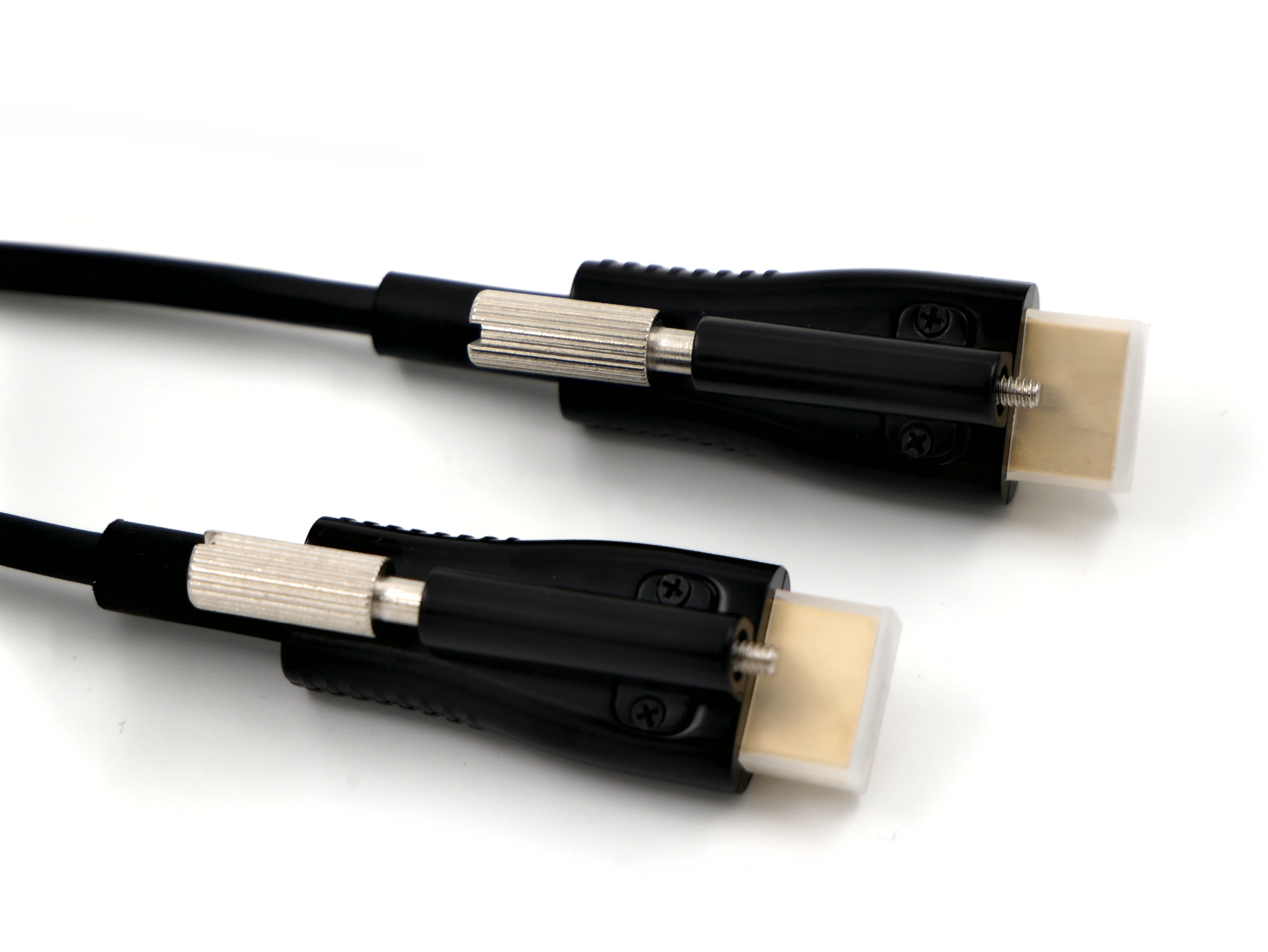AOC Locking HDMI 2.1 8K 60hz Projector Cable V2 (10M-15M and Removable Locking Bolt)