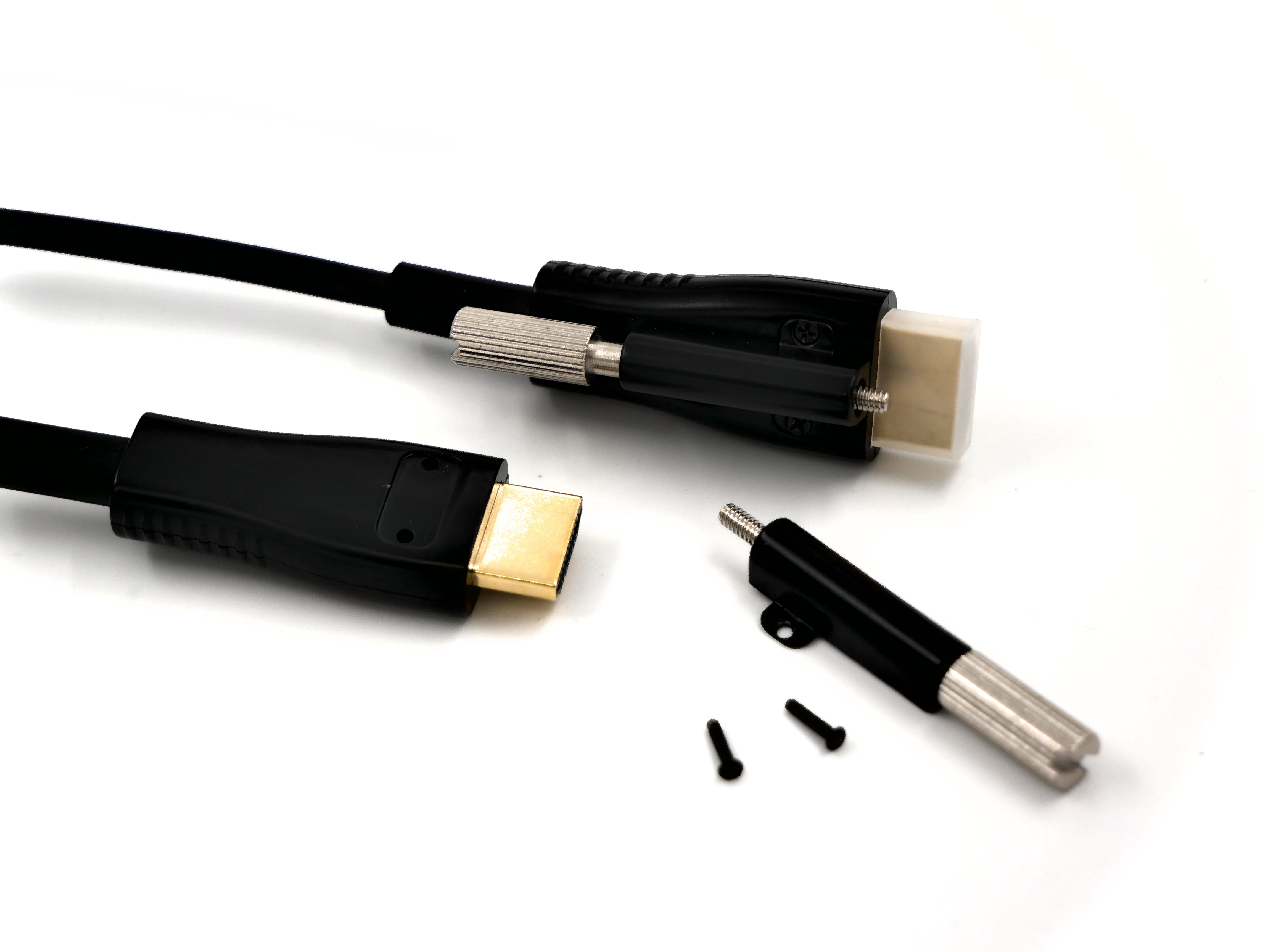AOC Locking HDMI 2.1 8K 60hz Projector Cable V2 (10M-15M and Removable Locking Bolt)