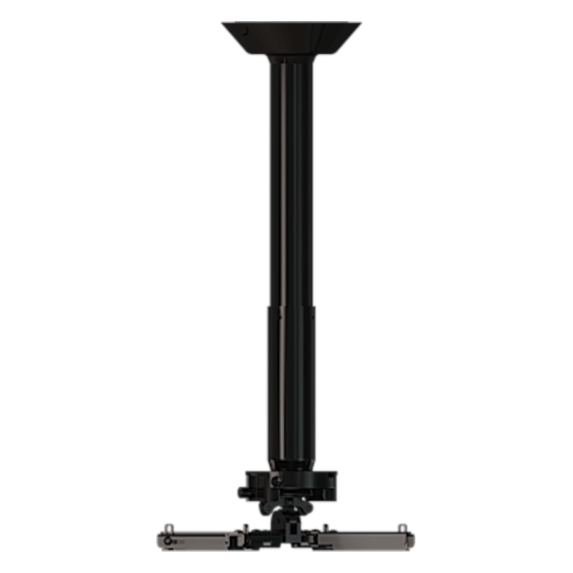 Projector Ceiling Mount with Extension Bar and JR Universal Adapter (up to 50lbs)