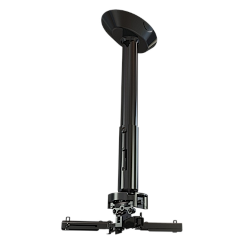 Projector Ceiling Mount with Extension Bar and JR Universal Adapter (up to 50lbs)